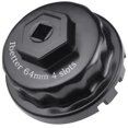 thumbnail image 1 of Llave de filtro de aceite Ibetter 64mm para Toyota, Lexus 2.5-5.7L, 1 of 7