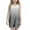 Gray, variant on ATOGUTA Size 5T-14 Girls Long Dress Casual Summer Straps Romper Dresses Tennis Dresses With Pockets Blue