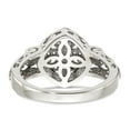 thumbnail image 6 of 925 Sterling Silver With Real 14kt Diamond Ring Size: 7; for Adults and Teens; for Women and Men, 6 of 6