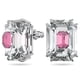 thumbnail image 3 of Pendientes Swarovski Chroma MOD 5600627 Octagonal Rosa, 3 of 4