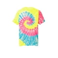 thumbnail image 6 of Port & Co Adult Male Men Dye Short Sleeves T-Shirt Neon Rainbow 3X-Large, 6 of 6