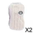thumbnail image 1 of Suéter para cachorros,Suéter grueso y suave para perros Suéter cálido para mascotas,Lindo suéter tejido para perros y gatos Ropa para perros Abrigo,Ropa tejida de invierno para cachorros, 1 of 8