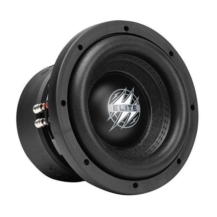 Hifonics ELITE 8” 2 Ohm Car Subwoofer Dual Voice Coil Car Audio Speaker, 1200 Watts, Black