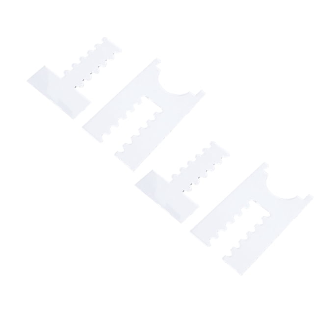 Paquete De 2 Espaciadores De Pared Para Sofá, Protector De Muebles Ajustable De Acrílico Transparente Para Evitar Riesgos De Incendio, Sin Instalación De Herramientas Para