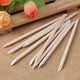thumbnail image 5 of 100 Palitos de Madera para Cuidado de Uñas, Diseño Doble Punta: Espátula y Cúspide, Ideal para Manicura y Pedicura, Limpieza de Cutículas y Detalles en Uñas Naturales o Postizas, Tamaño: 11 cm,, 5 of 7
