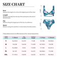 thumbnail image 6 of Honeii Swan On The Pond Print Women’s Bikini Set,Two Piece Swimsuit Bathing Suits,Stylish High Elasticity Swimwear for Beach and Pool, 6 of 7