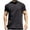 Black, variant on AHTJRT Men's Short Sleeve Distressed T Shirt Casual Stylish Comfortable Relaxed Fit with Ripped Detailing Tees Black 3XL