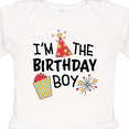 thumbnail image 4 of Inktastic I'm the Birthday Boy Boys Long Sleeve Baby Bodysuit, 4 of 5