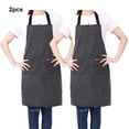 thumbnail image 2 of Guardoinrt 2piece Color Chefs Kids Apron Kitchen Apron cotton and Kids Strong Durability, 2 of 6