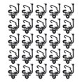 thumbnail image 1 of T Post Insulator Clips, Wide Compatibility Electric Fence Insulator 25PCS Easy Installation  for Farm Fences for 1-1/4 inch Posts, 1 of 7