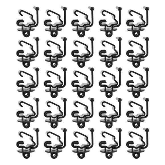 T Post Insulator Clips, Wide Compatibility Electric Fence Insulator 25PCS Easy Installation for Farm Fences for 1-1/4 inch Posts