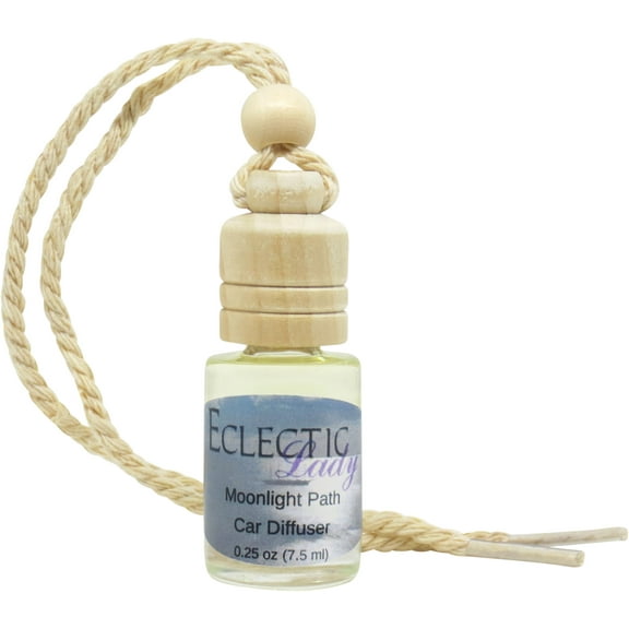 Moonlight Path Scented Car Diffuser by Eclectic Lady, 7.5 ml, Air Freshener, Premium Fragrance