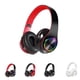 thumbnail image 4 of Auriculares inalámbricos Cateissary B39 Bluetooth V5.0 Soporte plegable portátil Con tarjeta TF Reproductor de MP3 FM incorporado color negro rojo, 4 of 6