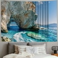 thumbnail image 2 of Orinice Rocky Sea Tapestry Wall Hanging Unique Style Graphic Tapestries Home Wall Decor Art for Living Room Bedroom Apartment Farmhouse Dorm 60x50inch, 2 of 6