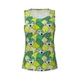 thumbnail image 5 of Goofa Cartoon Koala Bear and Leaf Printed Womens Workout Tops for Women Sleeveless Yoga Shirts Athletic Running Tank Tops Sleeveless Gym Clothes Workout Apparel-, 5 of 9