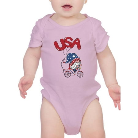 

Usa Gnome W Balloons Bodysuit Infant -Image by Shutterstock 12 Months