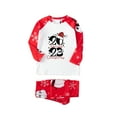 thumbnail image 6 of Honeeladyy Christmas Pajamas for Family Christmas Pjs Matching Sets for Adults Kids Baby Holiday Xmas Sleepwear Set Red 4-5Years, 6 of 8