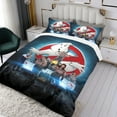thumbnail image 3 of Ghostbusters Themed Bed Sheet Set Three Piece Set 53x79 In ches Comfortable And Skin Friendly Unique Design Creating A Star Studded Night Home Decor Gifts For Family Friends fans, 3 of 6