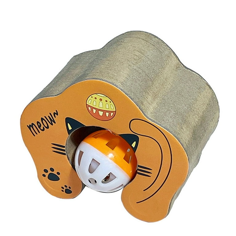 Ruroz Kitty Kurlz Magic Organ Cat Toy, Foldable Accordion Scratch
