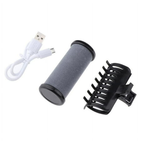 with Clip Electric Heating Hot - Black, as described