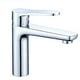 thumbnail image 1 of Mezclador de lavabo de latón, grifo de lavabo de un solo orificio, lavabo de baño, agua caliente y fría SZz82pQGd7Z, 1 of 5