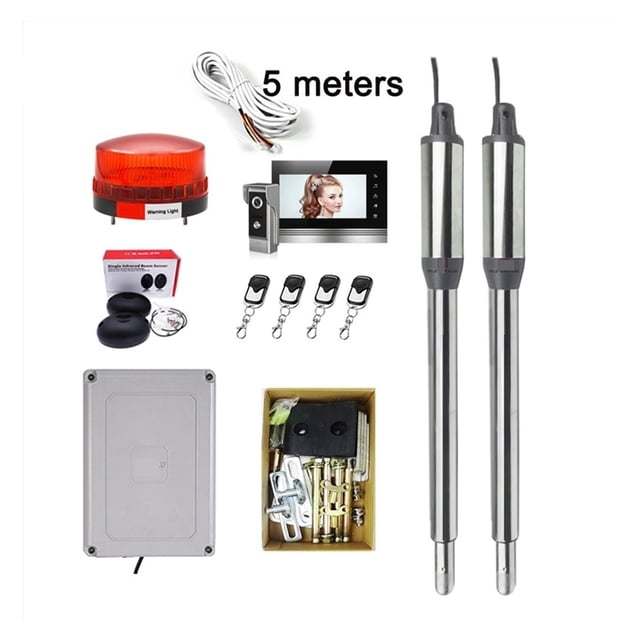 Automatic Door Opening Device Multifunctional Stainless Steel Swing Gate Opener Operator Kits With Optional Accessories ,Free Your Hands