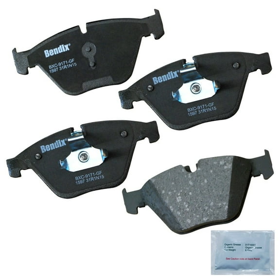 Bendix Brakes Disc Brake Pad Set Fits select: 2011-2016 BMW 535, 2015-2016 BMW 528