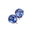 thumbnail image 3 of Soumake Ear Studs Elegant All Match Cubic Zirconia Round Exquisite Earrings For Dating Fashion, 3 of 8