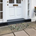 thumbnail image 6 of Addison Rugs Chantille Indoor/Outdoor Transitional Paisley Black Washable Rectangle Rug, 1'8" x 2'6", 6 of 6