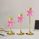 thumbnail image 5 of 12 Lazos de Terciopelo para Árbol de Navidad | Tela Suave y Lujosa Similar a La Seda | Adornos para Coronas y Guirnaldas Navideñas | Diseño Fácil de Atar | Adornos para Decorar El Hogar, 5 of 6