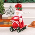 thumbnail image 2 of Wovilon Christmas Decor Sleigh Santa Claus Window Decorations Christmas Gift Bag Doll Desktop Children's Doll Ornaments, 2 of 7