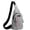 Grey, variant on Men's Casual Chest Bag, Fashion Sling Crossbody Backpack for Sports & Leisure