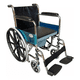 thumbnail image 1 of Silla de Ruedas con Cómodo | Asiento Acojinado de Vinil Removible, Rin de Rayo Aluminio, Descansa Brazos Acojinados, Descansa Pies Abatibles Magnimed MOD.OA5618, 1 of 7