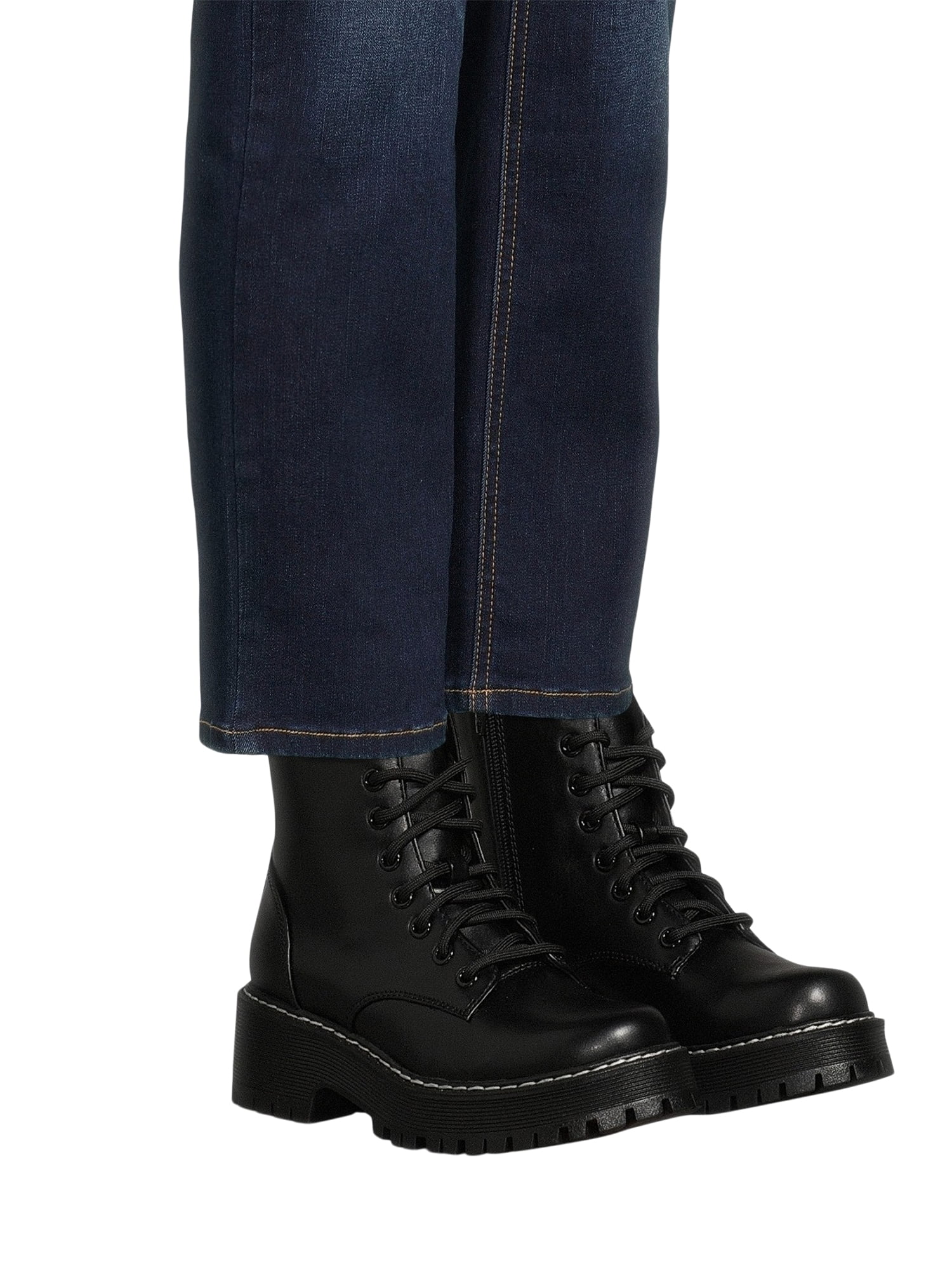 No Boundaries Women's Combat Boots, Wide Width Available