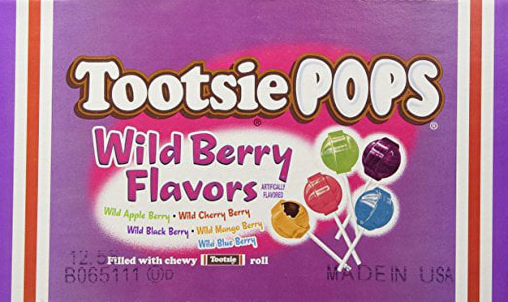Tootsie Pops Assorted Flavor Lollipops, 0.6 Oz., 100 Count