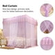 thumbnail image 5 of Ropa de Cama ANGGREK Mosquitera de tres aperturas laterales Púrpura, 5 of 8