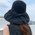 thumbnail image 5 of Visland Women's Bucket Hat UV Sun Wide Brim Summer Adjustable Fasten Beach Cap, 5 of 7