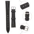thumbnail image 4 of 1PC 17MM Genuine Leather Watch Band Pin Buckle Watch Replacement Strap Waterproof Wrist Watchband Stylish Sweatproof Watch Band Leisure Style Watch Strap for Watch Repairing Black, 4 of 6