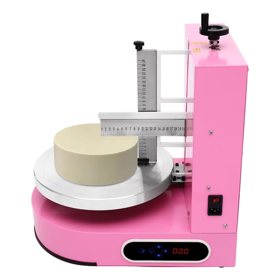 TFCFL 4-12inch Cake Spreading Machine Electric Cake Decorating Machine Automatic Cream Butter Coating Machine 110V