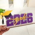 thumbnail image 5 of Graduation Yard Sign 2026 Wooden Class Of 2026 Graduation Yard Sign Table Centerpiece Desk Decor Grad Themed Decorations For High School College Photo Props Outdoor, 5 of 9