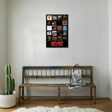 AC/DC Discography Poster - 24x36 - Walmart.com