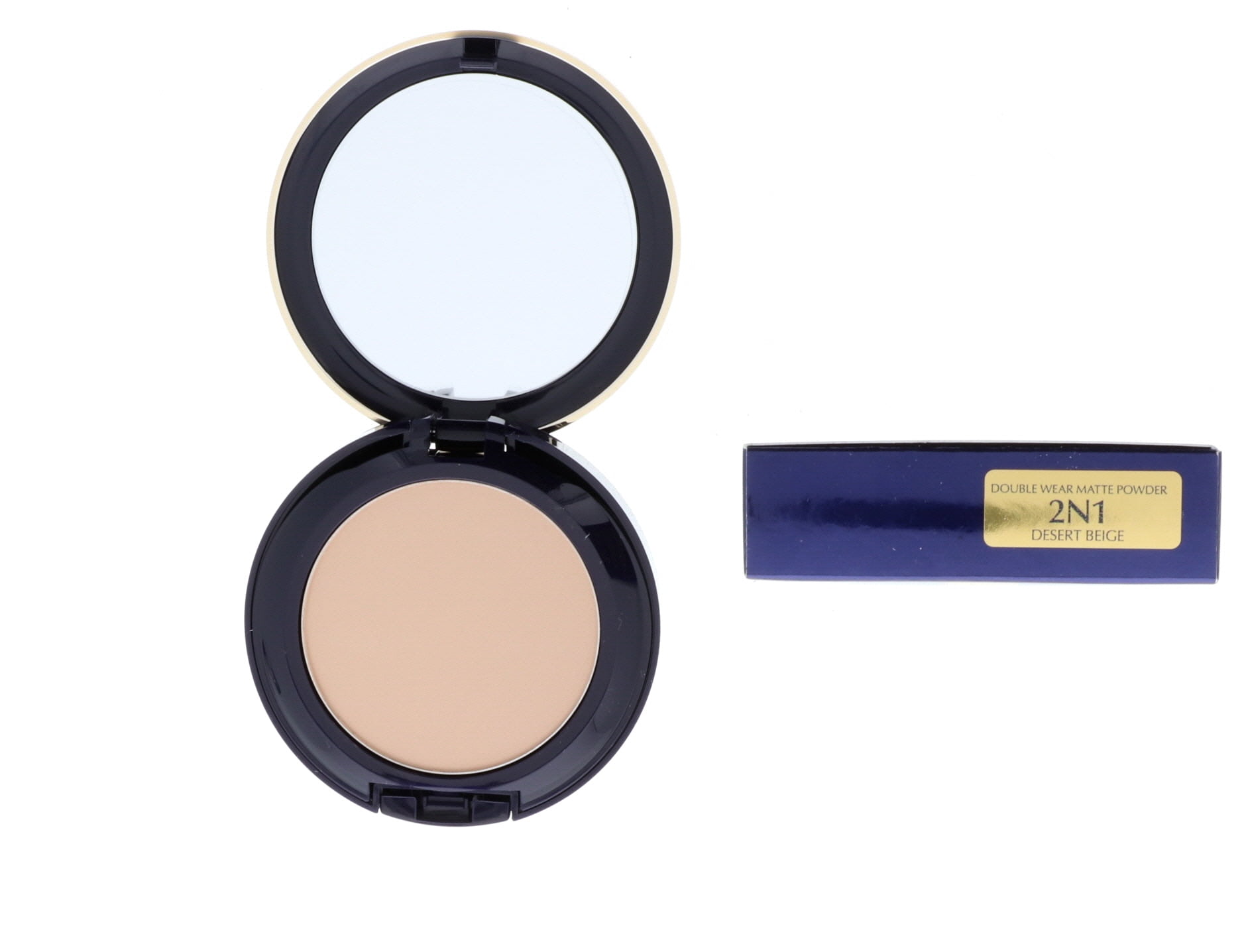 ESTEE LAUDER DOUBLE WEAR FOUNDATION 0.42 OZ DESERT BEIGE ESTEE LAUDER/DOUBLE WEAR STAY-IN-PLACE POWDER MAKEUP 2N1 DESERT BEIGE .42 OZ