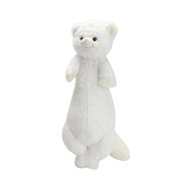 Jouet Furet Peluche Poupée Douce Oreiller de Lit Dossier pour Enfants et Adultes
