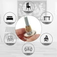 TUIBELY 4 Sets Furniture Levelers Chair Leg Table Leveling Feet
