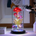 thumbnail image 4 of FTCBJJA Flor Rosa Preservada Qixi Galaxia Mariposa Dorada Regalo de Cumpleaños Del Día de la Madre para Su Novia Aniversario Boda, 4 of 5