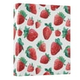 thumbnail image 2 of Three Ring Binder Cute Strawberry 1.5 Inch Round Binder D-Rings for Office Supplies and More, 2 of 10