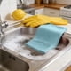 thumbnail image 5 of Paquete de 2 paños de limpieza de microfibra gruesos para platos de cocina, toallas de cocina, estropajos reutilizables altamente absorbentes para platos, encimeras, coches, vidrios, muebles, paños de, 5 of 6