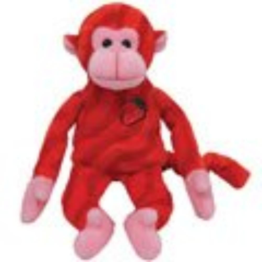 red monkey beanie baby