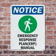 thumbnail image 4 of (2 Pack) Emergency Response OSHA Notice Sign 12 Inch X 18 Inch Indoor / Outdoor Rust-Free Aluminum Metal Signs for Workplace, Workshop, and Construction Site, Made in the USA, 4 of 8