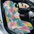 thumbnail image 2 of Garronmavis Stain Resistant Breathable Tropical Pineapple Front Car Seat Towel Cover Ideal for Post Workout Sports Outdoor Use Universal Fit Washable Easy Installation for Cars SUV Truck Sedan Van, 2 of 9